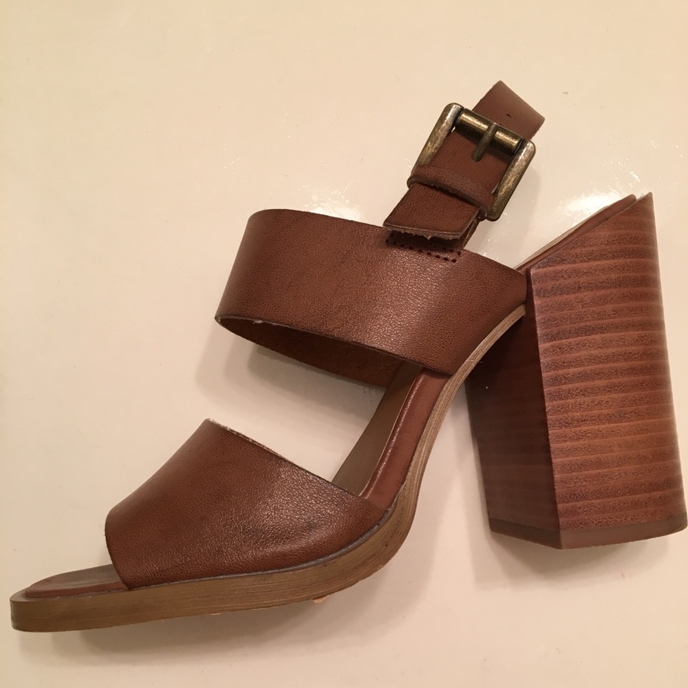 Urban Outfitters Brown Wedges